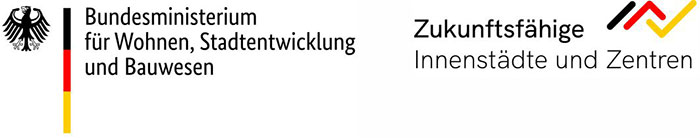 Logo Fördermittel zuk. Innenstädte Logo Fördermittel zuk. Innenstädte
